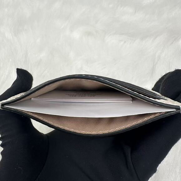 Coach Slim Id Card Case With Sketch Print In Leather/Chalk Multi CAJ48 NWT - Picture 3 of 4